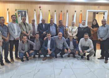 التنصيب الرسمي لنقابة المؤسسة . للمؤسسة الوطنية للجيوفيزياء ENAGEO